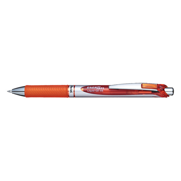 Pentel Energel BL77 orange rollerball pen BL77-FX 210029 - 1