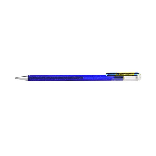Gel pen | 0.5mm | blue/metallic gold | Pentel K230M 210197 - 1