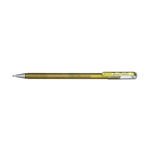 Gel pen | 0.5mm | gold/metallic gold | Pentel K230M 210194 - 1