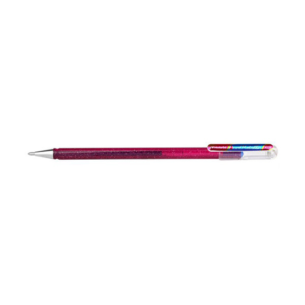 Gel pen | 0.5mm | pink/metallic blue | Pentel K230M 210199 - 1