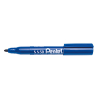 Pentel Green-Label NN50 blue permanent marker (1.3mm - 3mm round) 004661 210344