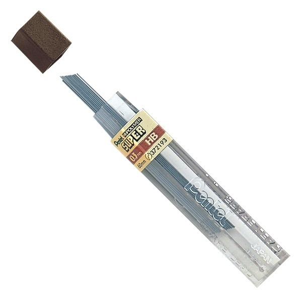 Mechanical pencil refill HB | 0.3mm | Pentel | 12-pack 210014 - 1