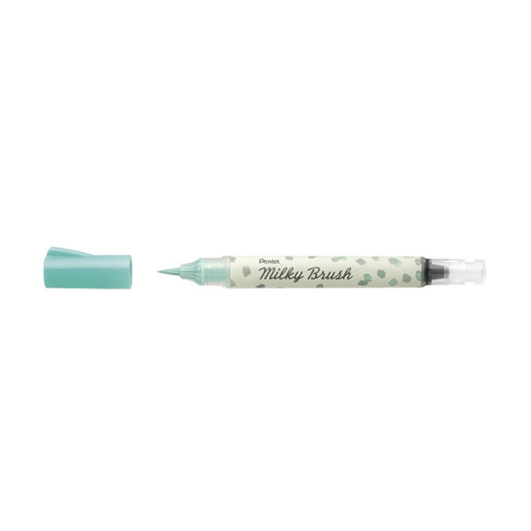 Pentel Milky XGFH-PDX pastel green brush pen 020484 210223 - 1