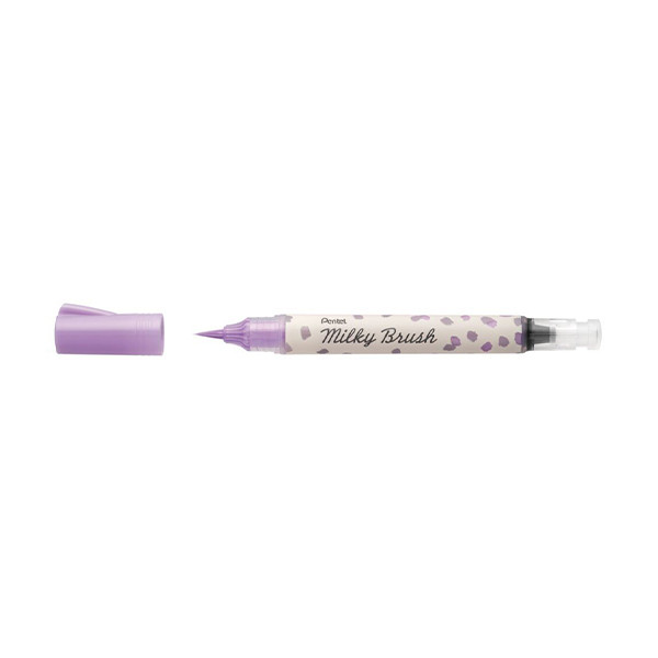 Pentel Milky XGFH-PDX pastel violet brush pen 020541 210229 - 1