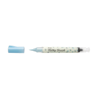 Pentel Milky XGFH-PKX pastel light blue brush pen 020538 210228