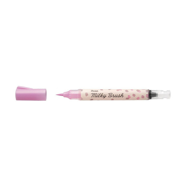 Pentel Milky XGFH-PPX pastel pink brush pen 020525 210227 - 1