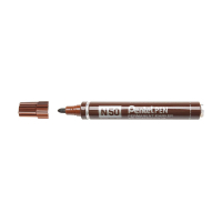 Pentel N50 brown permanent marker N50-EE 210327