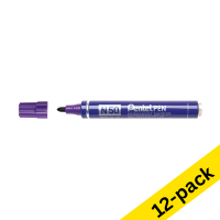 Pentel N50 violet permanent marker (12-pack) 210334