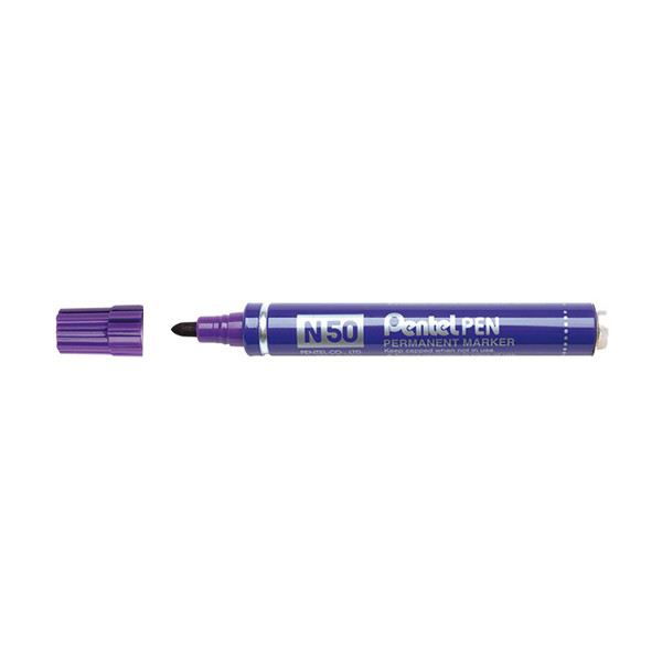 Pentel N50 violet permanent marker N50-VE 210330 - 1