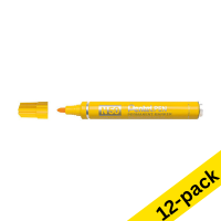 Pentel N50 yellow permanent marker (12-pack) 210333