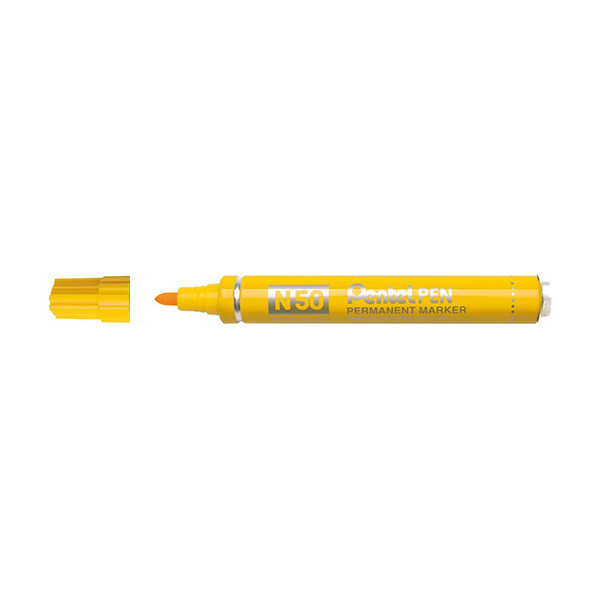 Pentel N50 yellow permanent marker N50-GE 210329 - 1
