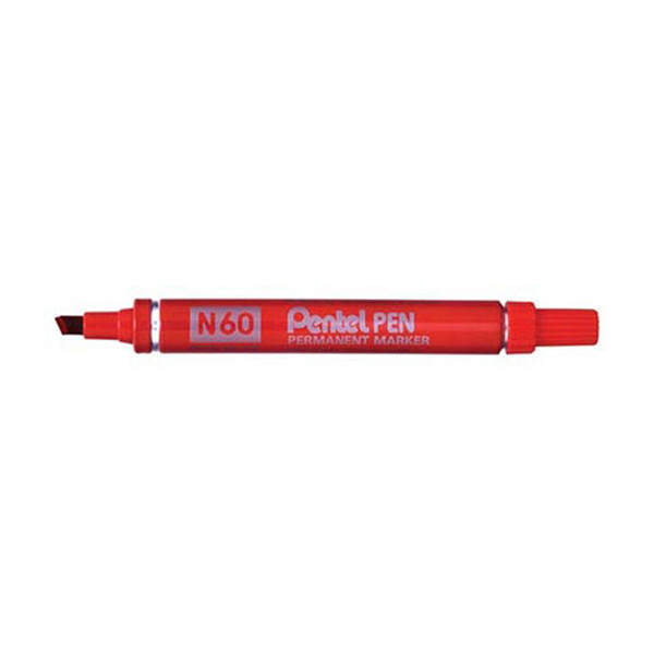 Pentel N60 red permanent marker N60-BE 210090 - 1