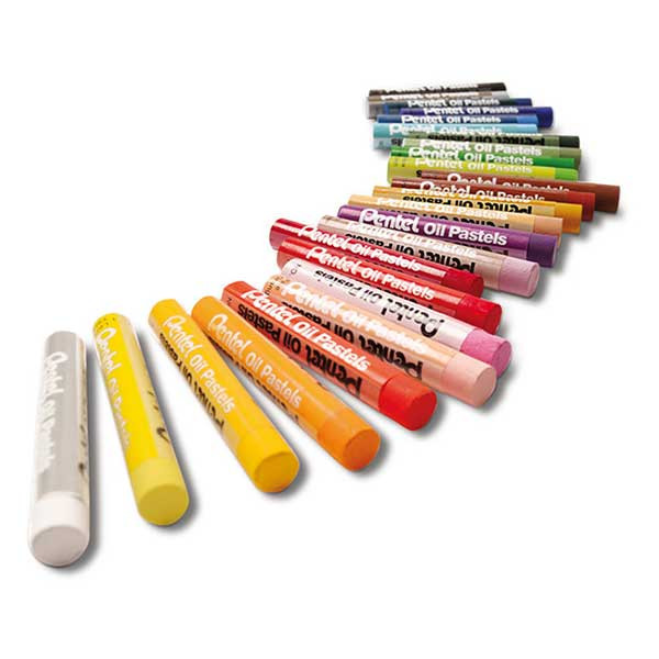 Oil pastel set | Pentel PHN4 | 25-pack 246439 - 2