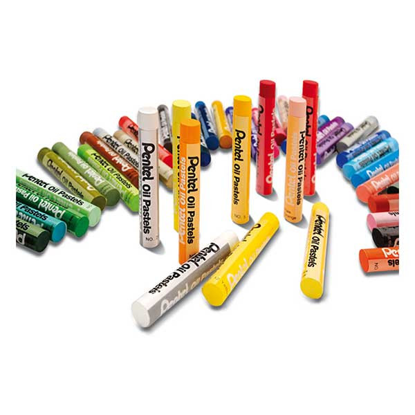 Oil pastel set | Pentel PHN4 | 50-pack 246441 - 2
