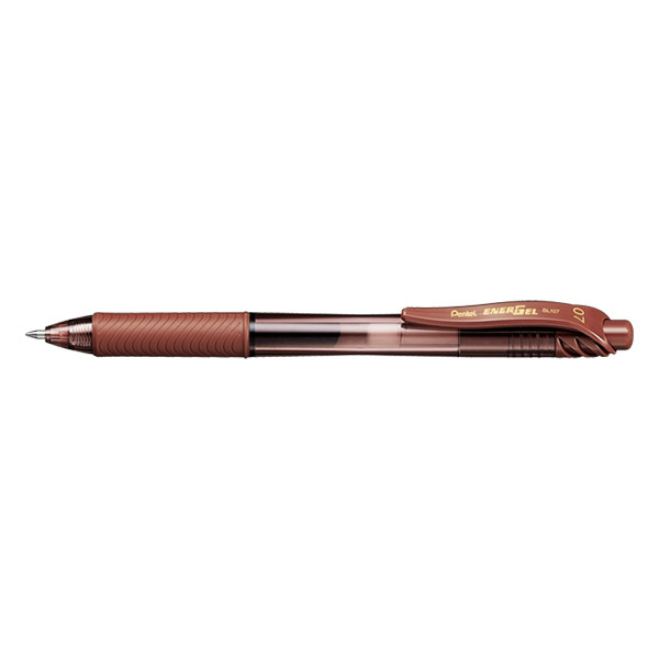 Rollerball pen | brown | Pentel Energel BL107 | 12-pack 210059 - 1