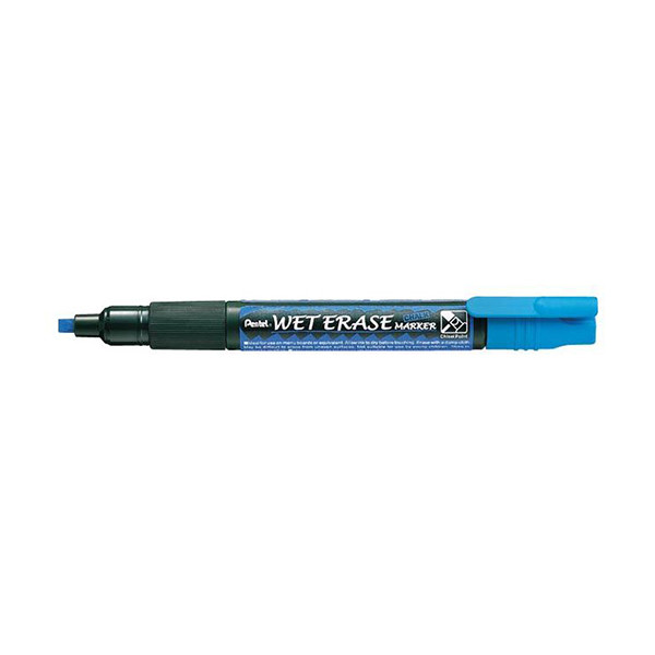 Pentel SMW26 blue chalk marker (1.5mm - 4.0mm chisel) 011699 210241 - 1