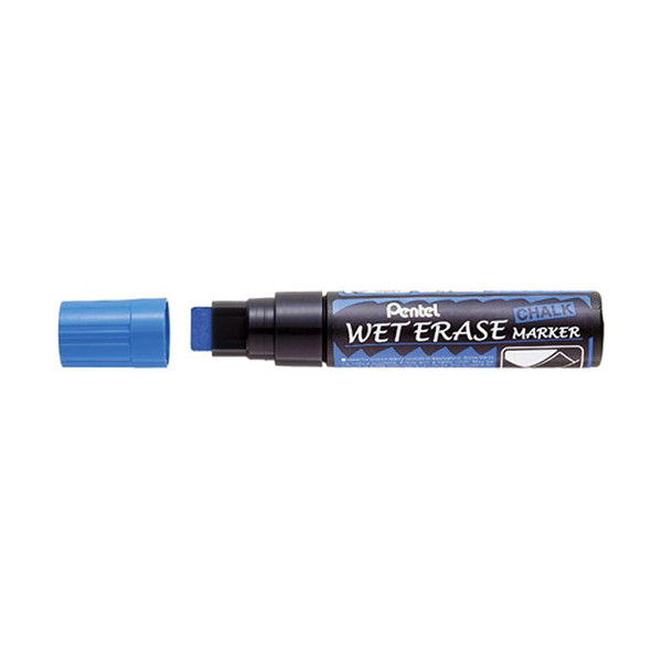Pentel SMW56 blue chalk marker (8mm -16mm chisel) 012695 210257 - 1