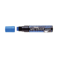 Pentel SMW56 blue chalk marker (8mm -16mm chisel) 012695 210257