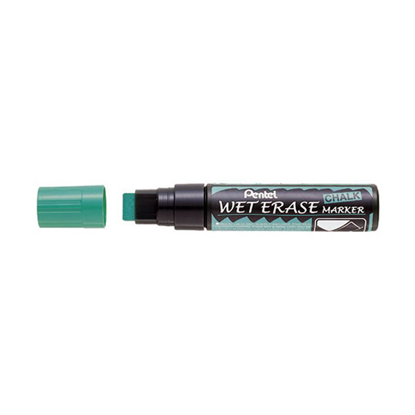 Pentel SMW56 green chalk marker (8mm - 16mm chisel) 012708 210259 - 1