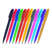 Pentel Sign S520 assorted fineliner set (0.8mm) (12-pack) 000181 210338