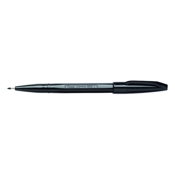 Pentel Sign S520 black fineliner (0.8mm) S520-A 210076 - 1