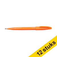 Pentel Sign S520 orange fineliner (0.8mm) (12-pack)