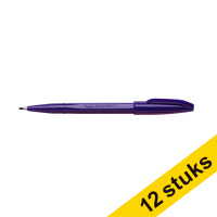 Pentel Sign S520 violet fineliner (0.8mm) (12-pack)