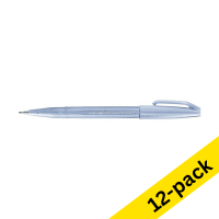 Pentel Sign SES15C turquoise brush pen (12-pack)