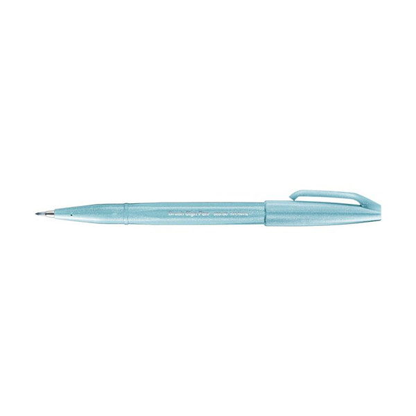 Pentel Sign azure blue brush pen SES15C-S2 210112 - 1