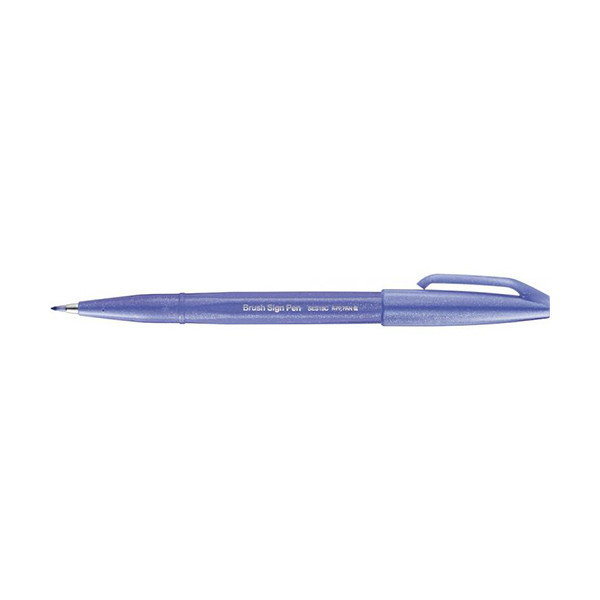 Pentel Sign blue violet brush pen SES15C-V2 210108 - 1