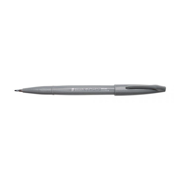 Pentel Sign grey brush pen SES15C-N 210100 - 1