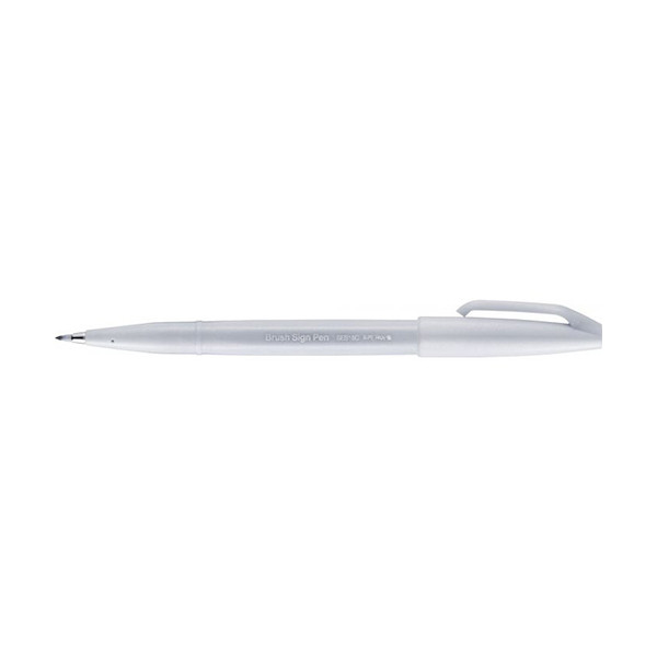 Pentel Sign light grey brush pen SES15C-N2 210111 - 1