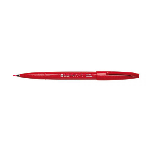 Pentel Sign red brush pen SES15C-B 210094 - 1