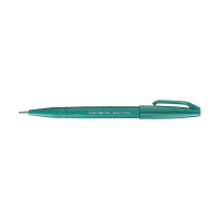 Pentel Sign turquoise green brush pen SES15C-D3 210113