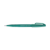 Pentel Sign turquoise green brush pen