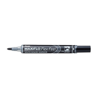 Whiteboard marker 1.5 - 4.5mm round tip | black | Pentel Flex-Feel 210363