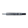 Whiteboard marker 1.5 - 4.5mm round tip | black | Pentel Flex-Feel