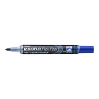 Whiteboard marker 1.5 - 4.5mm round tip | blue | Pentel Flex-Feel 210365