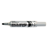 Whiteboard marker 2.5 - 3.0mm round tip | black | Pentel Maxiflo
