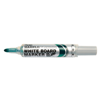 Whiteboard marker 2.5 - 3.0mm round tip | green | Pentel Maxiflo 246365