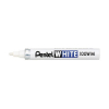 Pentel X100W white industrial paint marker (3.9mm round) 210088 - 1