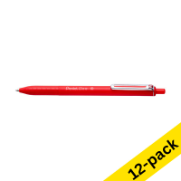 Pentel iZee BX470 red ballpoint pen (12-pack)  210160