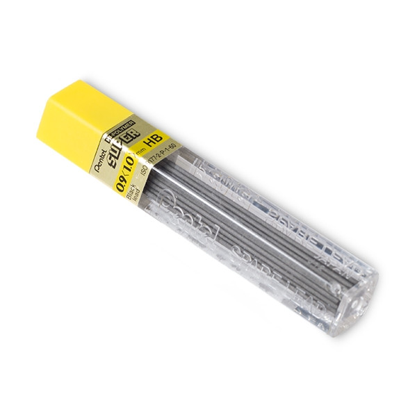 Pentel mechanical HB pencil refill, 0.9mm (15-pack) 152849 210004 - 1