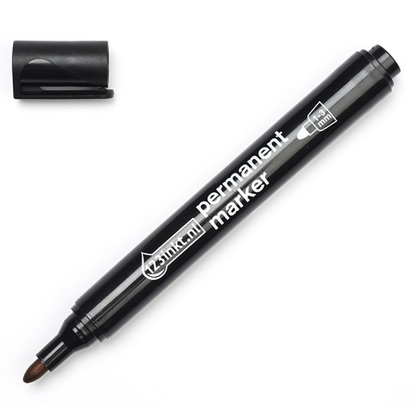 Permanent marker 2.5mm | 123ink | black 300164 - 1