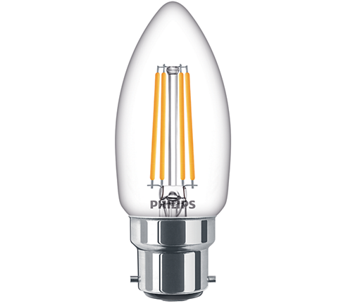 Philips B22 LED candle | 4.3-40W 929001889992 098354 - 1