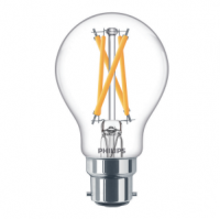 Philips B22 LED clear filament bulb | 9-60W (6-pack)  098369