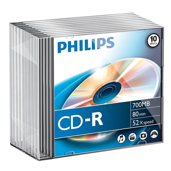 CD-R 80 min. | Philips | 10-pack 098000 - 1