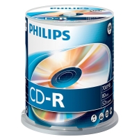 CD-R 80 min. | Philips | 100-pack 098004
