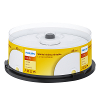 CD-R 80 min. (printable) | Philips | 25-pack 098005