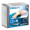 Philips CD-R 80 min. with slimline box (10-pack)